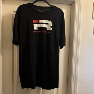 Iron Rebel Black Short Sleeve Tee